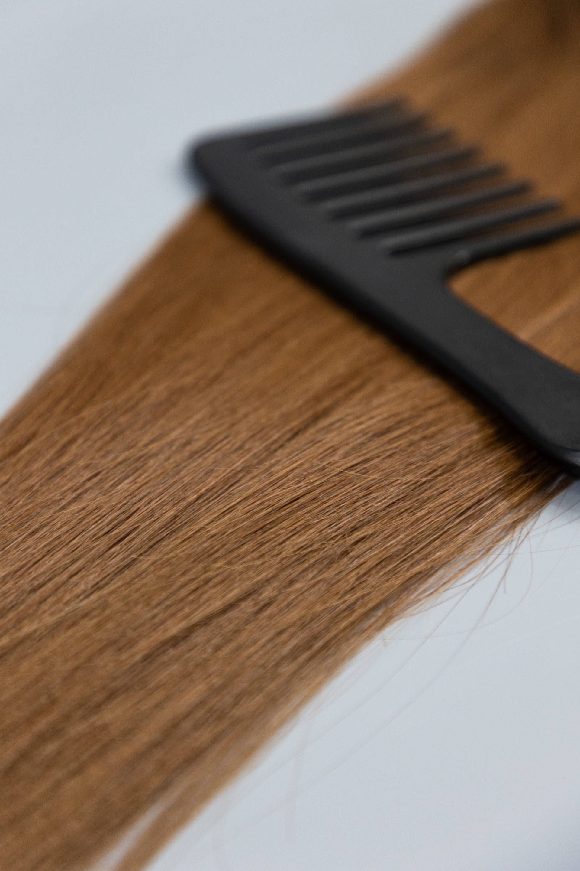 #6 (Almond Brown) European Virgin Remy Human Hair, Bulk