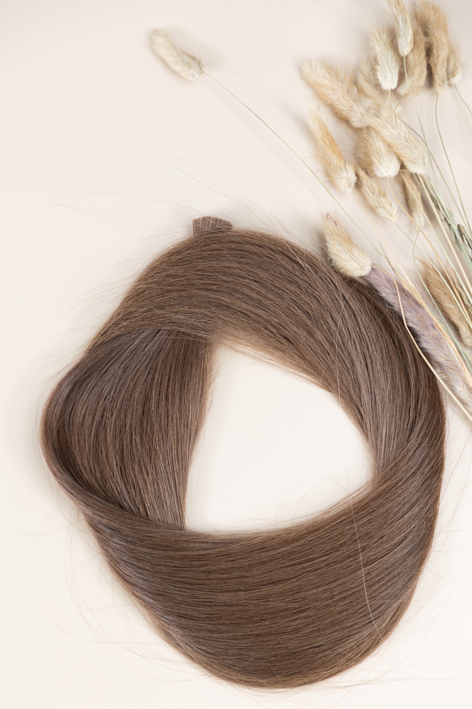 #7 (Ash Brown) European Virgin Remy Human Hair, Bulk