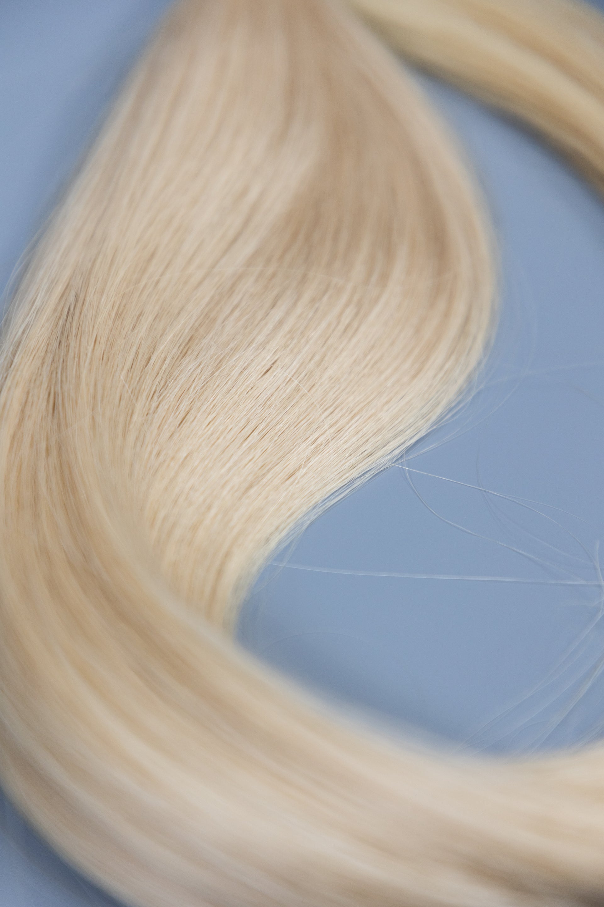 #613 (Ash Blond) European Virgin Remy Human Hair, Bulk